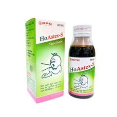HoAstex-S - Trị ho, giảm ho trong viêm đường hô hấp (Hộp 1 chai 90ml)