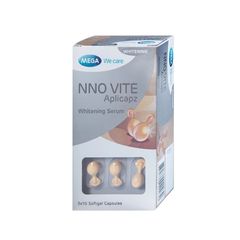 NNO Vite Aplicapz Whitening Serum - Dưỡng da trắng sáng, mờ thâm nám (Hộp 3 vỉ x 10 viên)