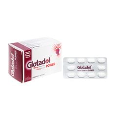 Glotadol Power - Giảm các cơn đau nặng, hạ sốt (Hộp 10 vỉ x 10 viên)