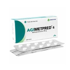 Agimetpred 4 - Chống viêm, ức chế miễn dịch (Hộp 6 vỉ x 10 viên)