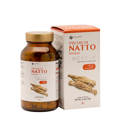 Thực phẩm bảo vệ sức khỏe Natto Kinase Fine Japan - Viên uống chống đột quỵ (Hộp 1 chai 300 viên)