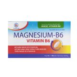 Thực phẩm bảo vệ sức khỏe MAGNESIUM - B6 - Bổ sung magie và vitamin B6 (Hộp 5 vỉ x 10 viên nén bao đường)