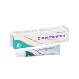 Clovirboston - Điều trị nhiễm virus Herpes simplex (Tuýp 5g)