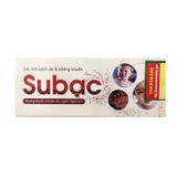 Subạc - Gel làm sạch da và kháng khuẩn, ngăn ngừa sẹo (Hộp 1 tuýp 35g)