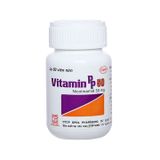 Vitamin PP 50mg - Bổ sung vào khẩu phần ăn để ngăn ngừa thiếu hụt nicotinamid; điều trị bệnh pellagra (Hộp 1 lọ x 60 viên)