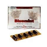 Bluemint 500mg - Phòng ngừa và điều trị viêm da, rụng tóc, gãy móng (Hộp 12 vỉ x 5 viên nang mềm)