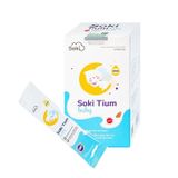 Thực phẩm bảo vệ sức khỏe Soki Tium Baby - Giúp trẻ ngủ ngon, tăng cường tiêu hóa và nâng cao sức đề kháng (Hộp 12 gói x 3g)