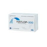 Hatlop-300mg - Điều trị tăng huyết áp động mạch vô căn, bệnh thận do đái tháo đường tuýp 2 kèm tăng huyết áp (Hộp 6 vỉ x 10 viên)