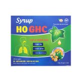 Thực phẩm bảo vệ sức khỏe Syrup Ho GHC - Giảm ho, giảm đờm, giảm đau rát họng (Hộp 30 gói x 5ml)
