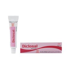 Diclosal - Điều trị tại chỗ viêm bao gân, viêm xương khớp, chứng bong gân, trật khớp và vết thâm tím (Hộp 1 tuýp x 8g)