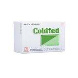 Coldfed - Điều trị các triệu chứng cảm, sốt, nhức đầu, sổ mũi, đau khớp, đau cơ (Hộp 10 vỉ x 10 viên)