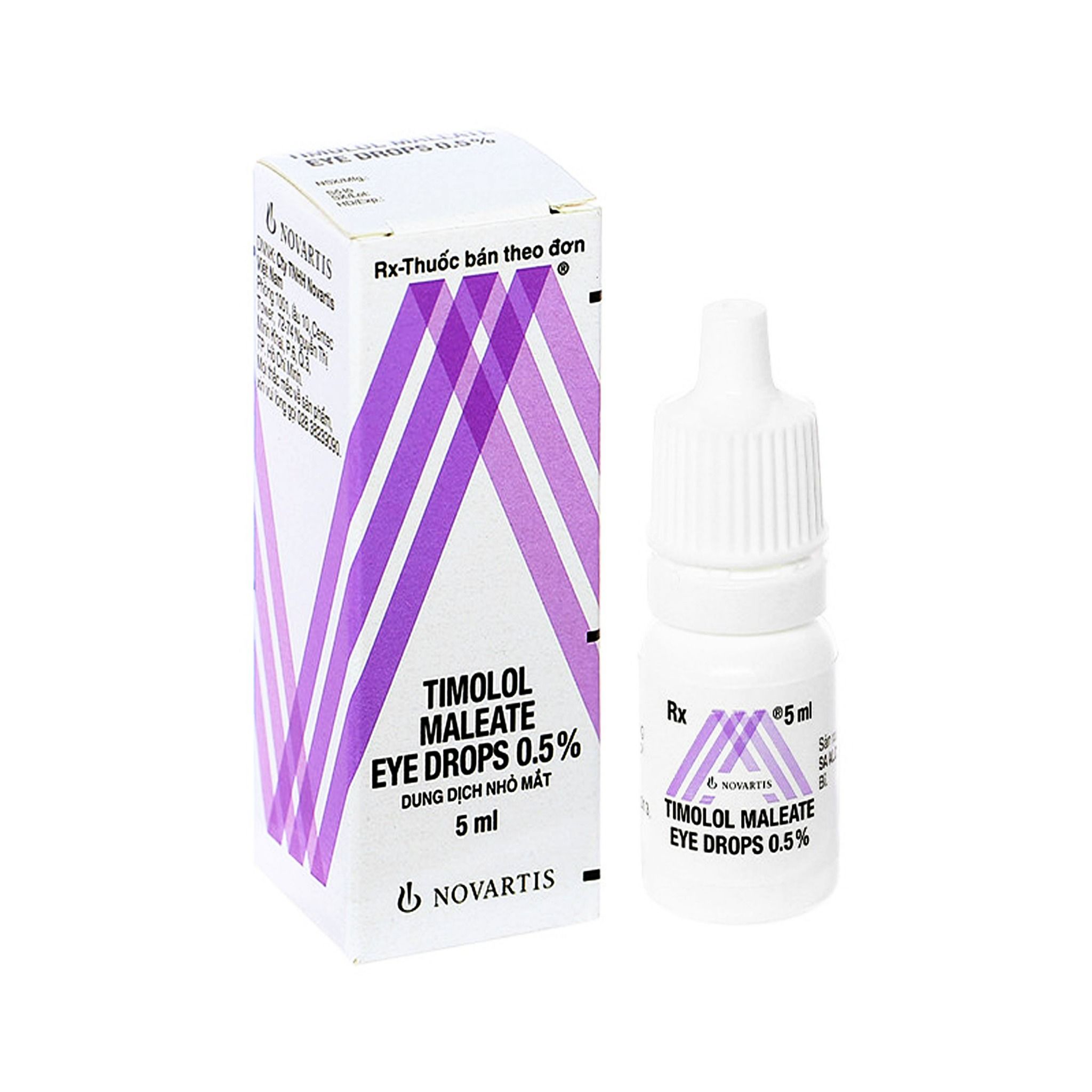 Timolol Maleate Eye Drops 0.5 Điều trị bệnh (Lọ 5ml) Nhà