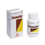 Stomafar - Ðiều trị trung hòa acid dạ dày trong loét dạ dày - tá tràng, trào ngược dạ dày thực quản (Hộp 1 lọ x 40 viên)