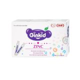 Thực phẩm bảo vệ sức khỏe Ginkid - Hỗ trợ tăng sức đề kháng, giúp giảm các triệu chứng do thiếu kẽm (Hộp 4 vỉ x 5 ống 5ml)