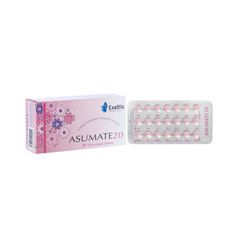 ASUMATE 20 - Tránh thai đường uống (Hộp 1 vỉ x 21 viên)