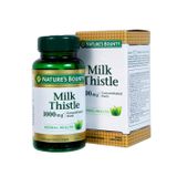 Thực phẩm bảo vệ sức khỏe Milk Thistle 1000mg - Hỗ trợ tăng cường chức năng gan, bảo vệ gan (Hộp 1 lọ x 50 viên)