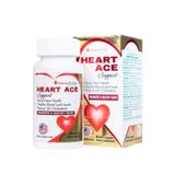 Thực phẩm bảo vệ sức khỏe Heart Ace Support - Hỗ trợ sức khỏe tim mạch, điều hòa nhịp tim (Hộp 1 lọ x 30 viên)