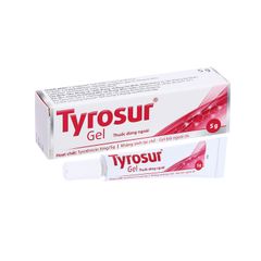 Gel bôi Tyrosur - Điều trị, phòng ngừa nhiễm khuẩn với các vết thương nhỏ (Hộp 1 tuýp 5g)