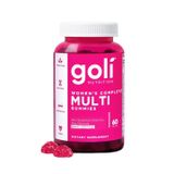Thực phẩm bảo vệ sức khỏe Goli Nutrition Women’s Complete Multi Gummies - Hỗ trợ cho mái tóc, làn da và móng tay khỏe mạnh; hỗ trợ não và hệ thần kinh khỏe mạnh; bổ sung các chất chống oxy hóa tăng cường sức khỏe toàn diện cho cơ thể (Hộp 1 lọ 60 viên)