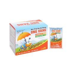Siro Tăng sức đề kháng Ong Vàng - Hỗ trỡ tăng đề kháng, bổ sung vitamin C cho cơ thể (Hộp 30 gói x 5ml)