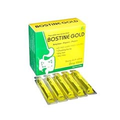 Bostine Gold - Hỗ trợ tăng cường tiêu hóa, giảm chướng bụng, khó tiêu (Hộp 4 vỉ x 5 ống)