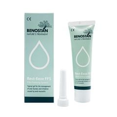 Benostan Nature's Treatment Rect-Eeze FFS - Hệ thống tạo màng phim dùng trong kiểm soát tình trạng khô và kích ứng niêm mạc hậu môn (Hộp chứa một tuýp 30 ml, một vòi nhựa)