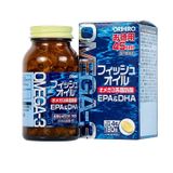 Viên nang mềm Orihiro Fish Oil - Tốt cho não bộ và thị lực (Hộp 180 viên)