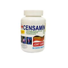 Cetecocensamin - Hỗ trợ giảm triệu chứng thoái hóa khớp, đau mỏi khớp, phục hồi sụn khớp (Hộp 1 lọ x 100 viên)
