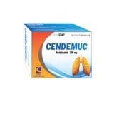 Cendemuc 200 mg - Thuốc tiêu nhầy chỉ định trong viêm phế quản cấp và mạn tính (Hộp 10 vỉ x 10 viên)