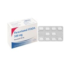 Paracetamol Stada 500mg - Giảm đau, hạ sốt (Hộp 10 vỉ x 10 viên)