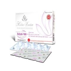 Kiều Xuân EstroG-100 Vinh Gia - Hỗ trợ tăng cường nội tiết tố nữ (Hộp 20 viên)