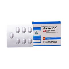 Antaloc 40mg - Điều trị viêm thực quản ăn mòn, tăng tiết axit dạ dày và thúc đẩy quá trình chữa lành tổn thương mô do axit dạ dày gây ra (Hộp 10 vỉ x 7 viên)