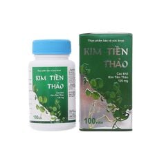 Kim Tiền Thảo - Giúp làm giảm các triệu chứng của sỏi đường tiết niệu, sỏi thận (Hộp 1 chai 100 viên)