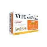 Thực phẩm bảo vệ sức khỏe VitC Complex 500+ - Bổ sung vitamin C, giảm nguy cơ mắc bệnh đường hô hấp trên (Hộp 3 vỉ x 10 viên)