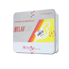 Belaf - Chống oxy hoá (kháng gốc tự do) (Hộp 10 vỉ x 10 viên nang mềm)