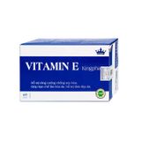 Thực phẩm bảo vệ sức khỏe VITAMIN E Kingphar - Bổ sung vitamin E cho cơ thể, hỗ trợ tăng cường chống oxy hóa, giúp hạn chế lão hóa da (Hộp 4 vỉ x 10 viên)