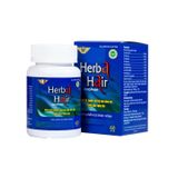 Thực phẩm bảo vệ sức khỏe Herba Hair - Giúp bổ huyết, hỗ trợ làm đen tóc, giảm gãy rụng tóc (Hộp 1 chai x 60 viên)