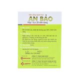 Thực phẩm bảo vệ sức khỏe An Bảo - Hỗ trợ thanh nhiệt giải độc, giảm mụn (Hộp 1 lọ x 30 viên nang)