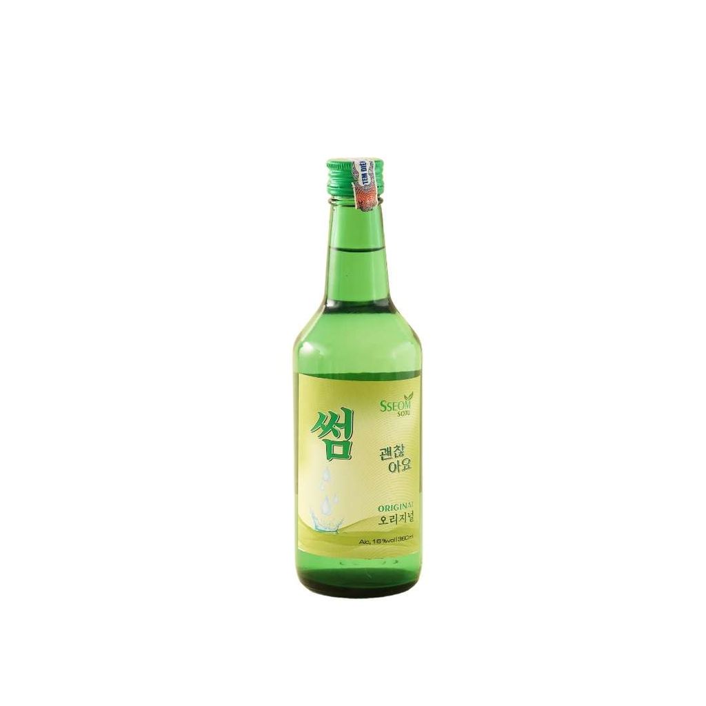  Rượu Soju Sseom vị nguyên bản Classic 360ml 