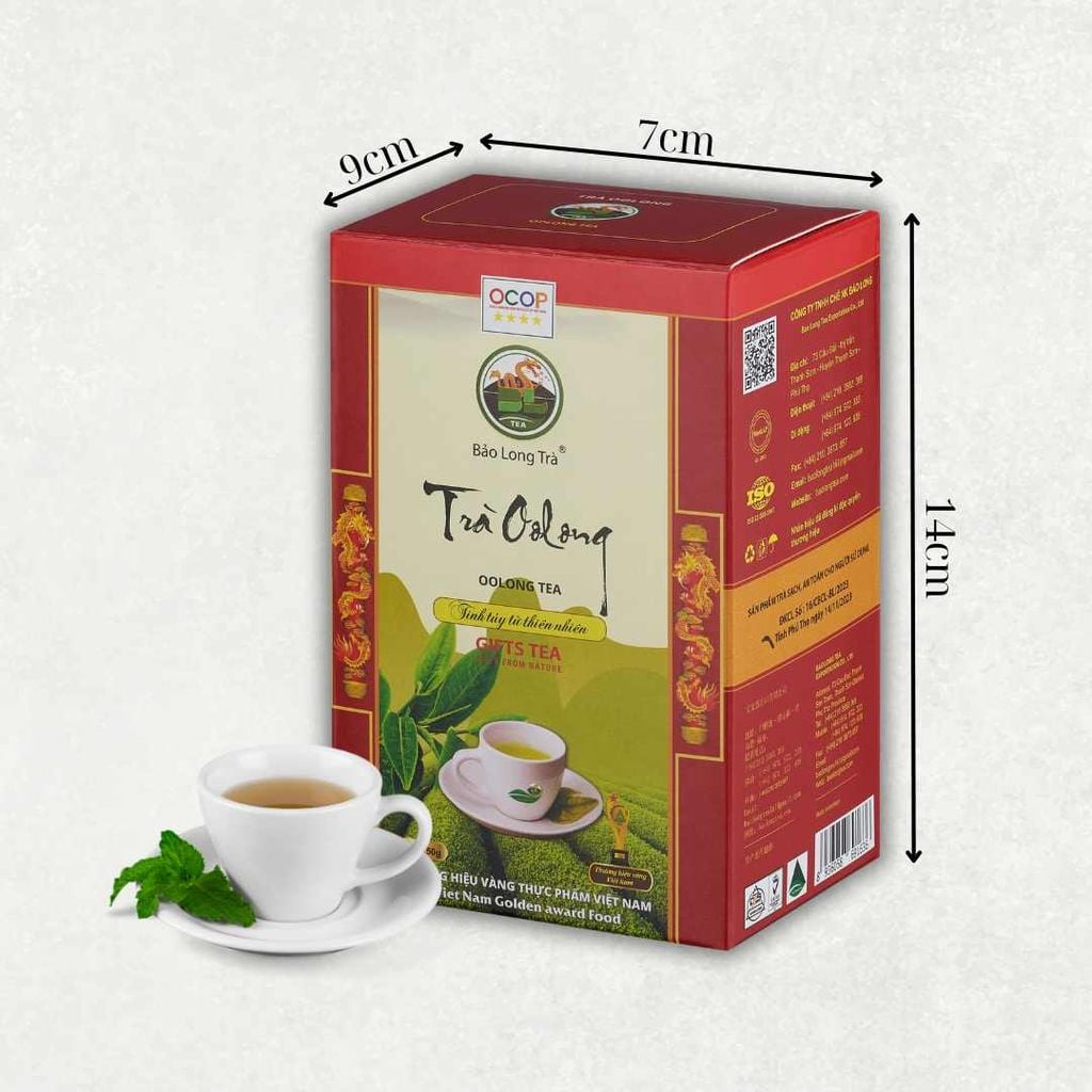 Trà Oolong Bảo Long hộp thiếc 100gr – Thế Giới Soju