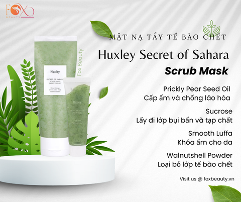 Mặt nạ tẩy tế bào chết Huxley Scrub Mask