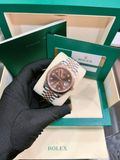  Rolex Datejust 126331 Demi Mặt Số Chocolate 41mm - Cọc Số Kim Cương 