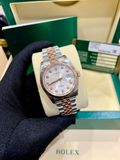  Rolex Datejust 116231 Demi Mặt Số Vi Tính Trắng 36mm - Cọc Số Kim Cương 