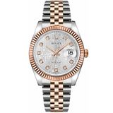  Rolex Datejust 116231 Demi Mặt Số Vi Tính Trắng 36mm - Cọc Số Kim Cương 