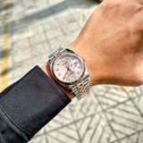  Rolex Datejust 116231 Demi Vi Tính Hồng Cọc Số Kim Cương 36mm 