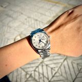  Rolex Datejust 116234 Vi Tính Trắng - Cọc Số Kim Cương 