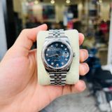  Rolex Datejust 116234 Vi Tính Xanh - Cọc Số Kim Cương 