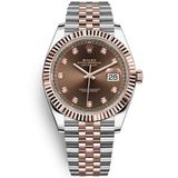  Rolex Datejust 126331 Demi Mặt Số Chocolate 41mm - Cọc Số Kim Cương 