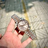  Đồng Hồ Rolex Datejust 41 126331 tia hồng Mặt Số Sundust - Cọc số Kim Cương 