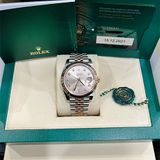  Đồng Hồ Rolex Datejust 41 126331 tia hồng Mặt Số Sundust - Cọc số Kim Cương 